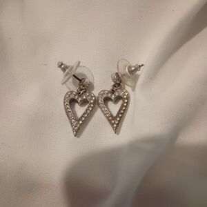 Brighton Heart Crystal Earrings  and Necklace Bella Mia